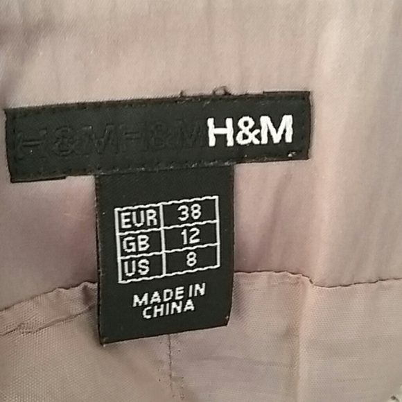 Purple H&M Lined Halter Top size 8 - Picture 6 of 8